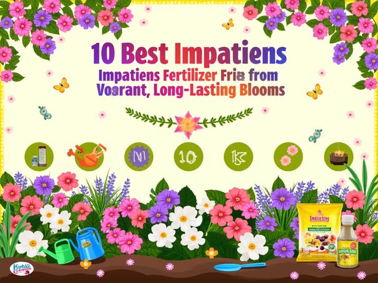 top fertilizers for impatiens
