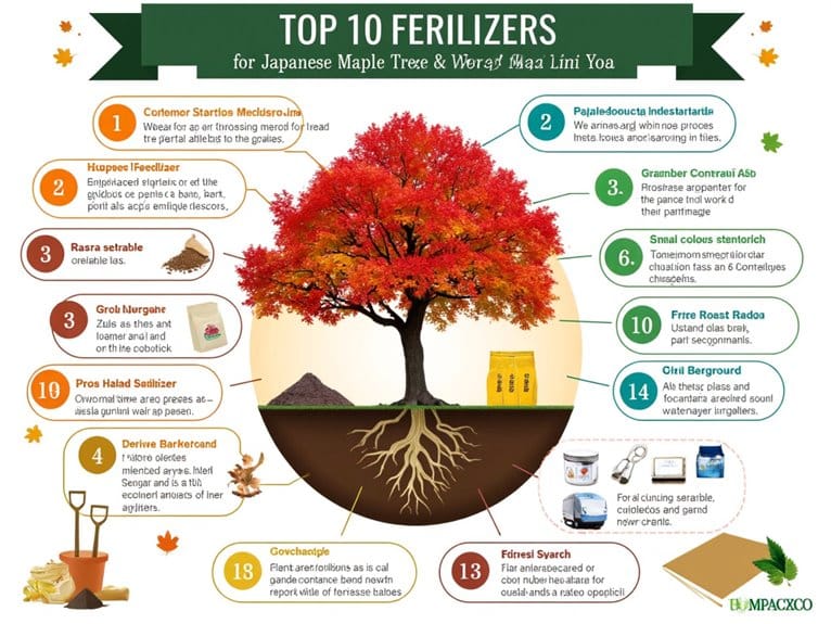 top fertilizers for maples
