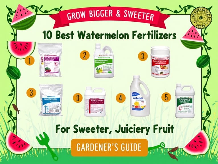 top fertilizers for watermelon