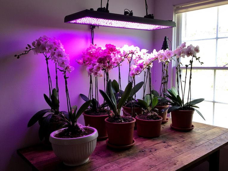 top indoor orchid lighting