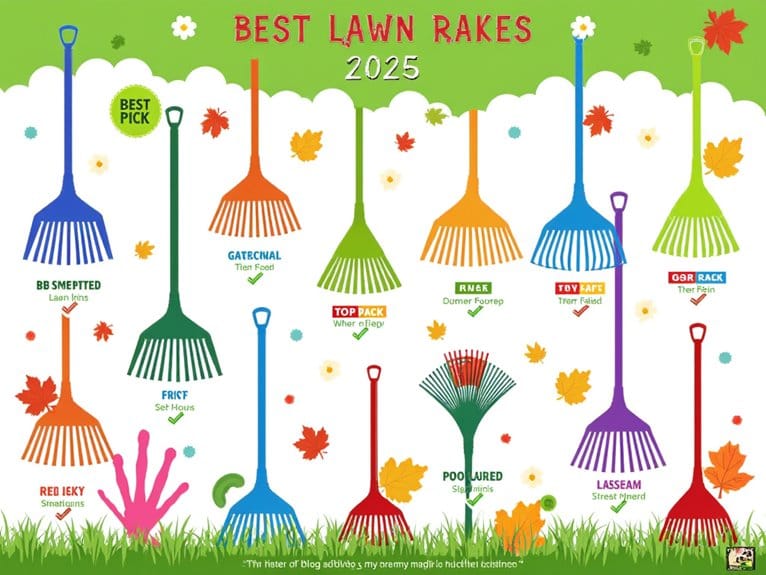 top lawn rakes reviewed 2025