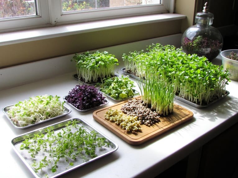 top microgreen sprouting trays
