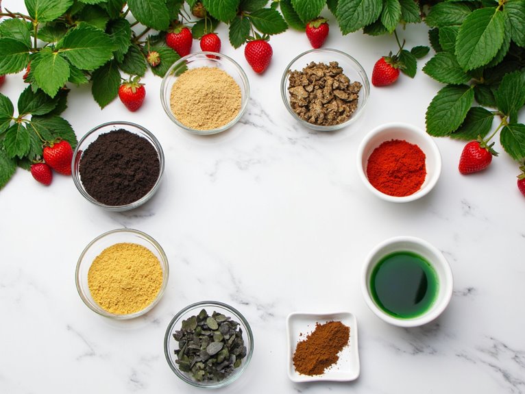 top nutrients for strawberries