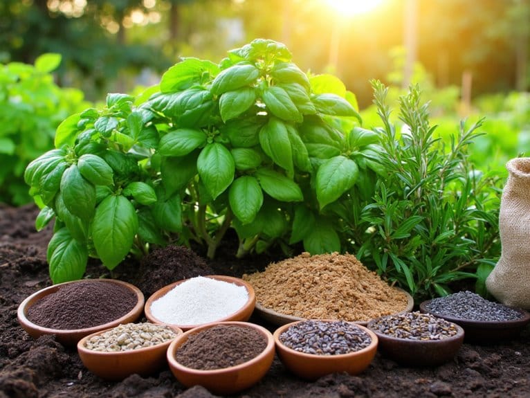 top organic fertilizers herbs
