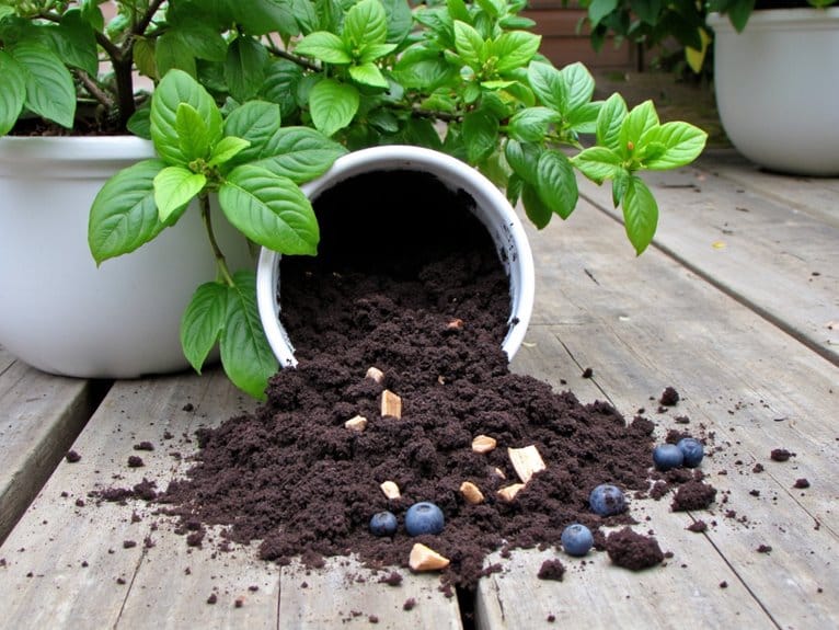top potting mixes for blueberries
