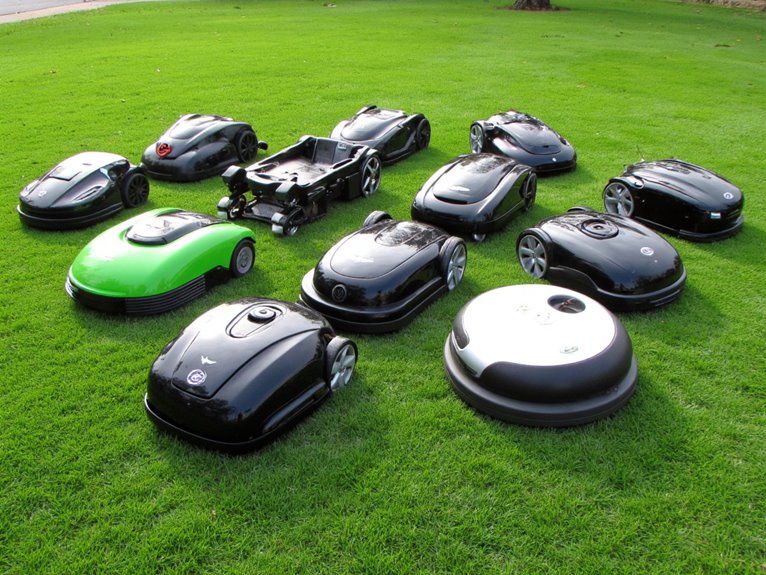 top rated robotic lawn mowers