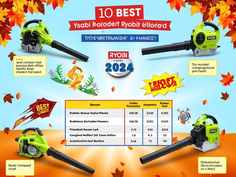 top ryobi leaf blowers
