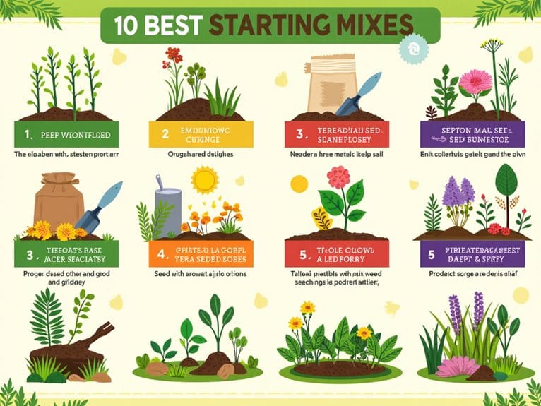 top seed starting mixes