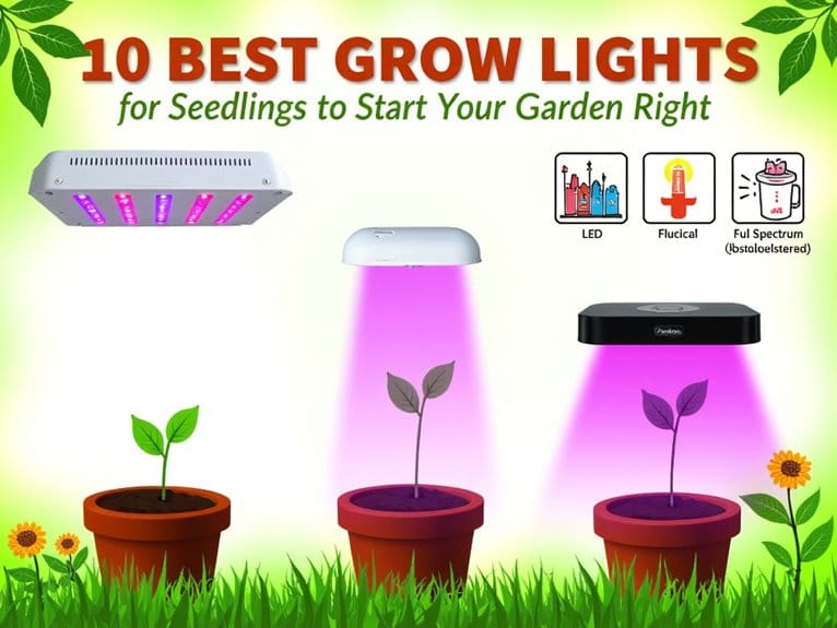 top seedling grow lights