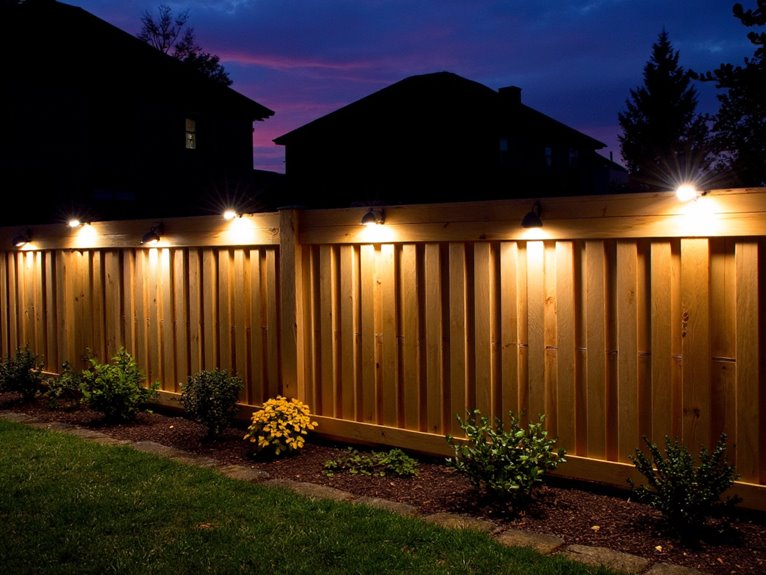 top solar lights for fences