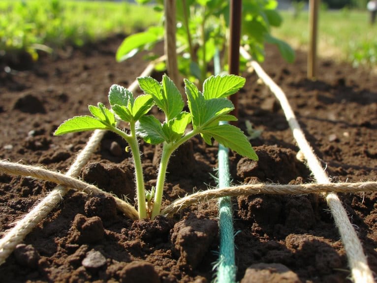 top tomato trellis strings