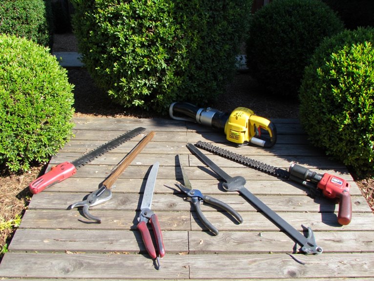 top tools for trimming shrubs