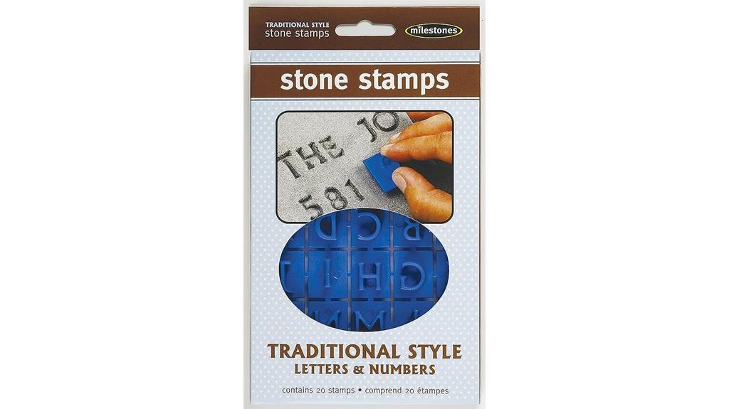 traditional stepping stone stamps