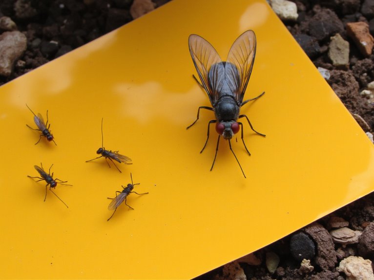 trapping adult fungus gnats