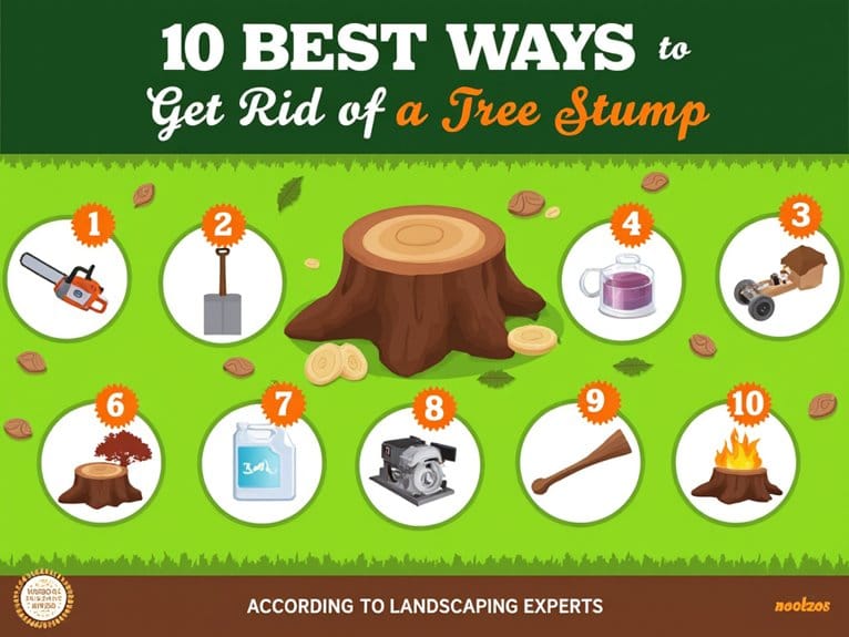 tree stump removal methods