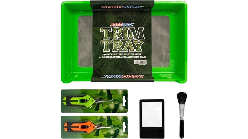 trimming tray with accessories