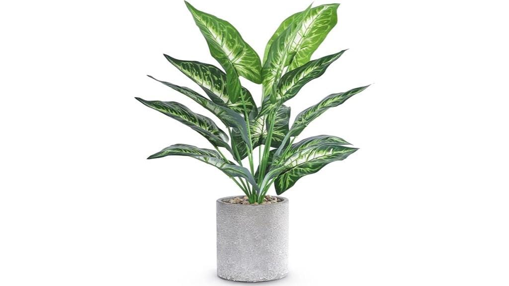 tropical artificial indoor plants
