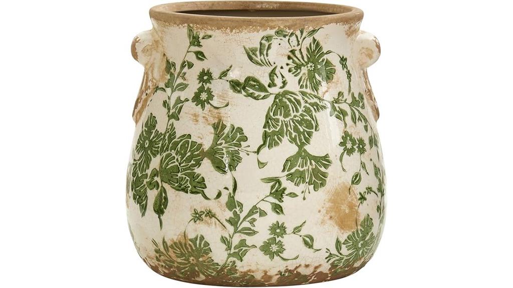 tuscan ceramic decorative vase