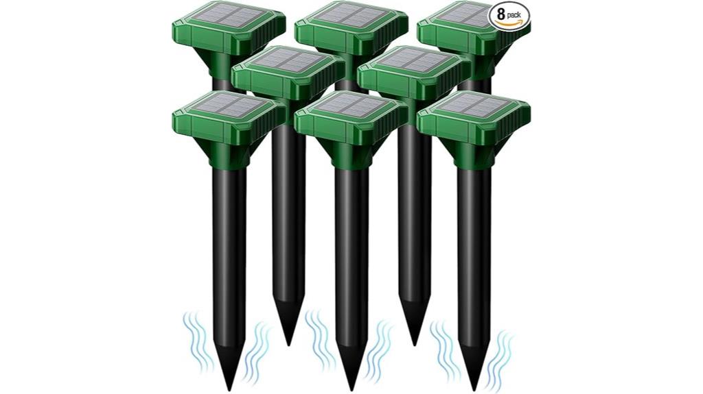 ultrasonic garden mole deterrent