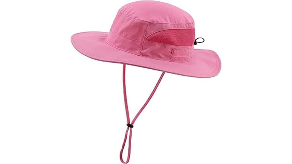 uv protection wide brim hat