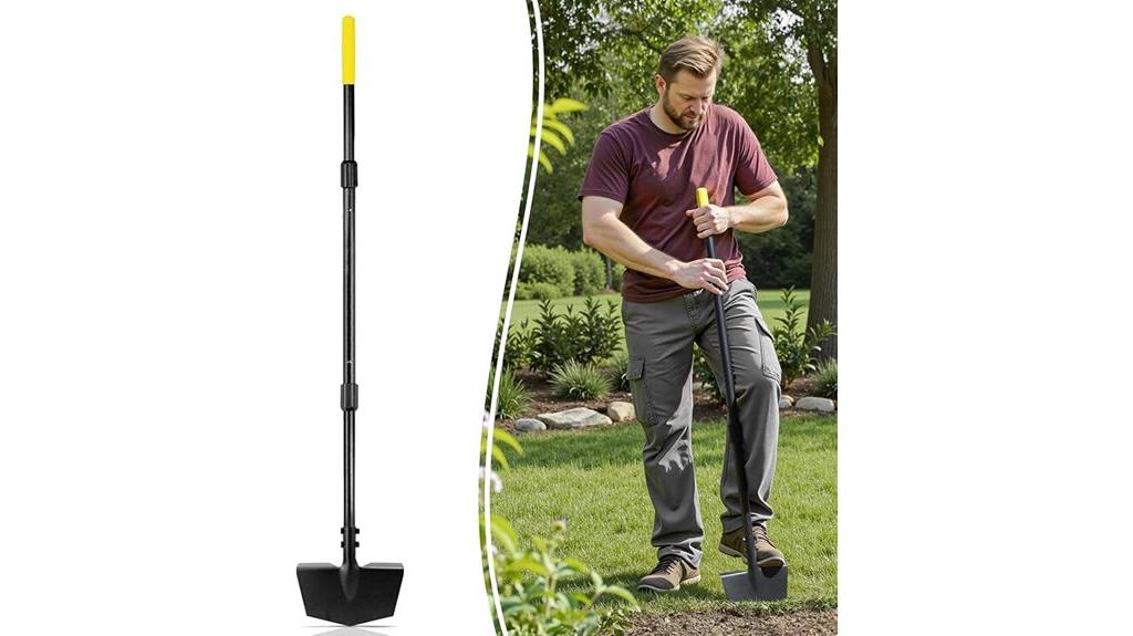 v shape blade landscaping tool