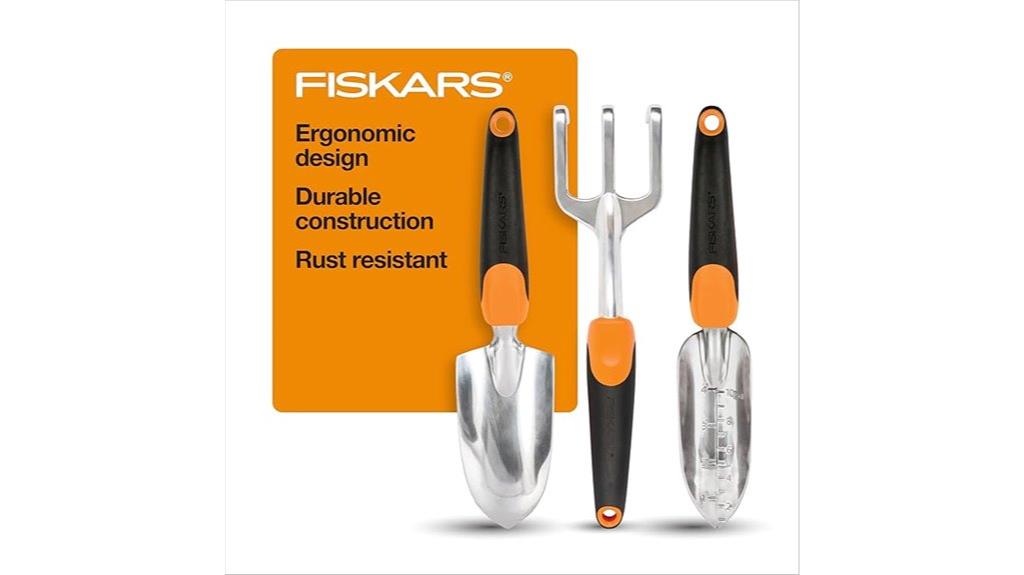 versatile gardening tool trio