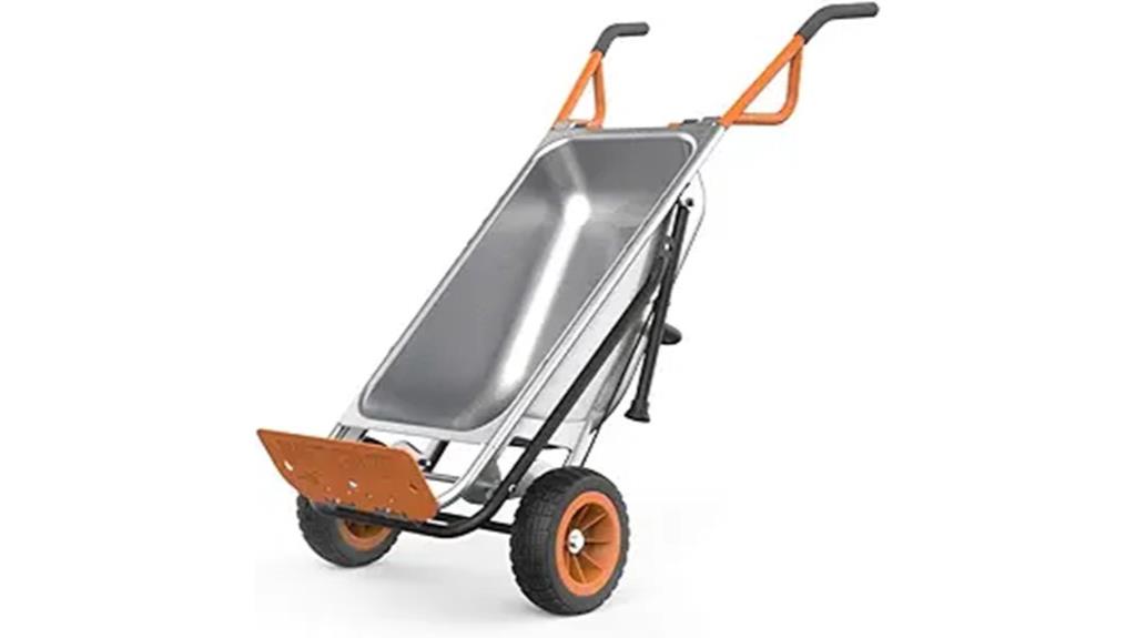 versatile heavy duty garden cart