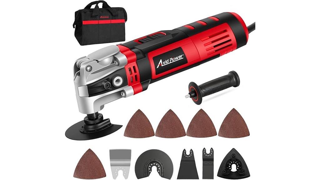 versatile multi tool with accessories