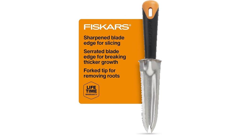 versatile steel gardening tool