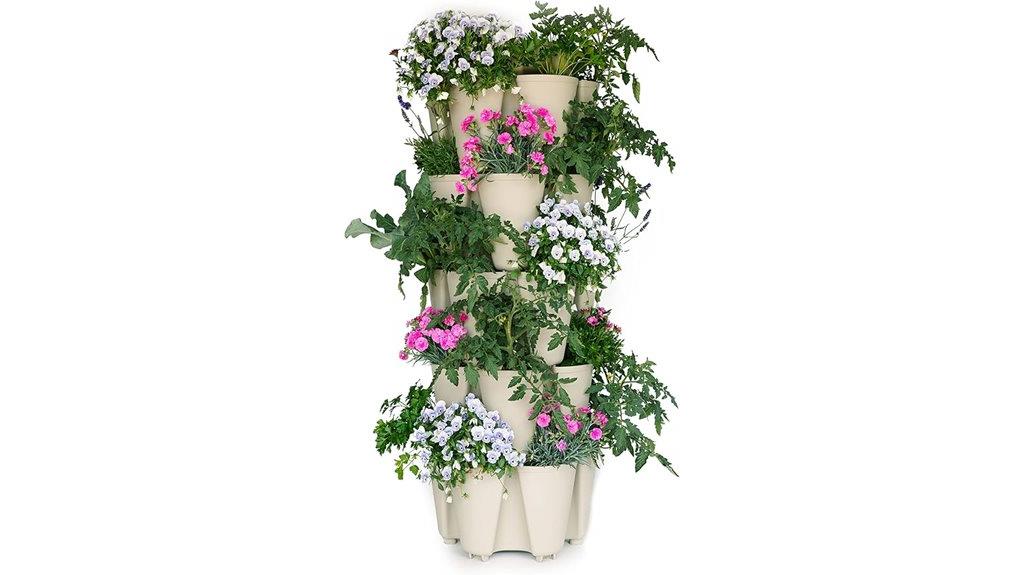 vertical garden planter system