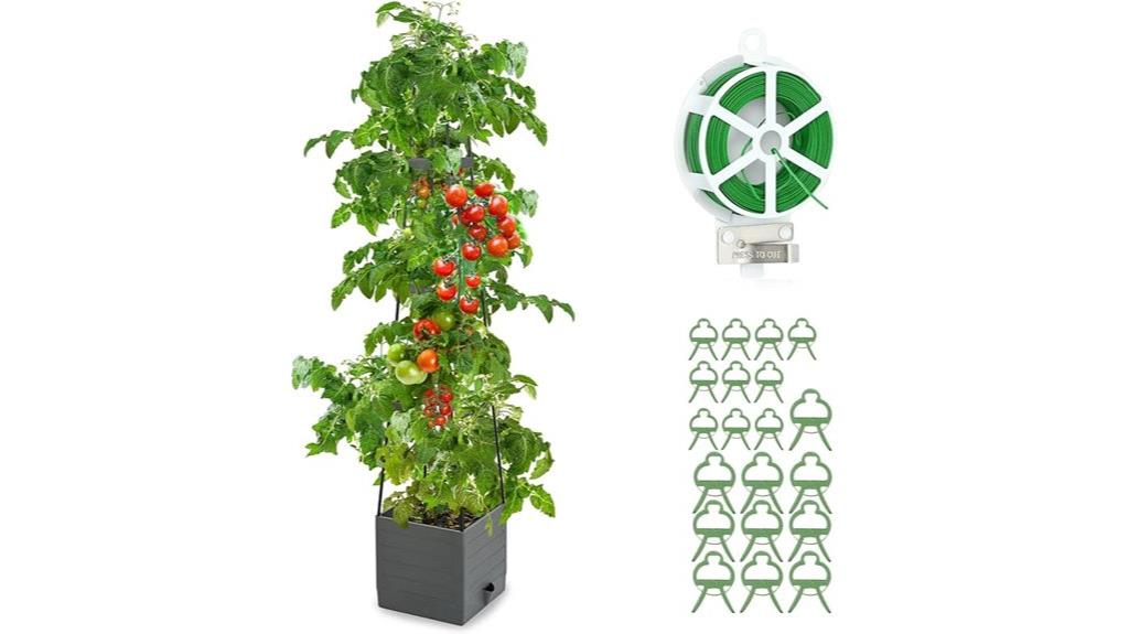 vertical planter for tomatoes