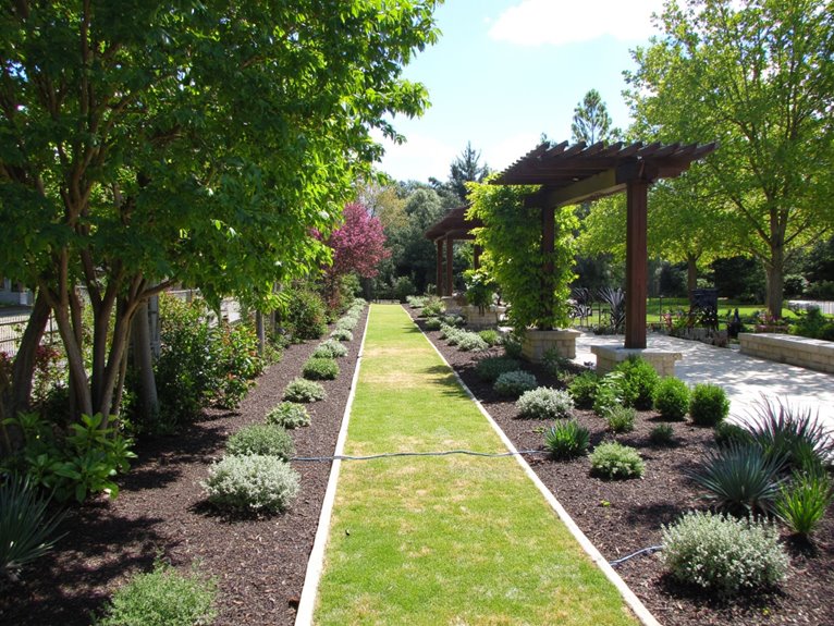 water efficient garden zoning