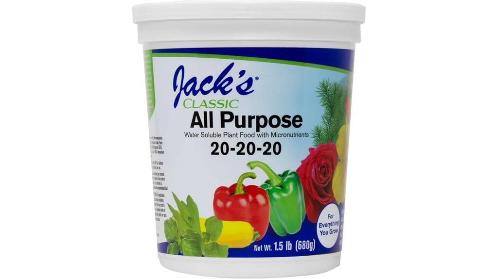 water soluble all purpose fertilizer