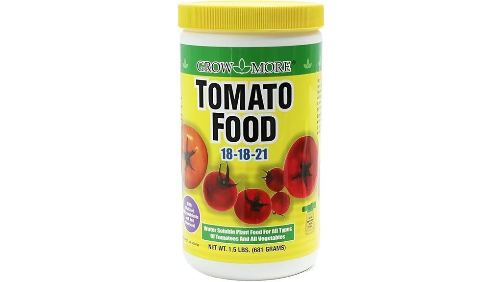 water soluble tomato fertilizer