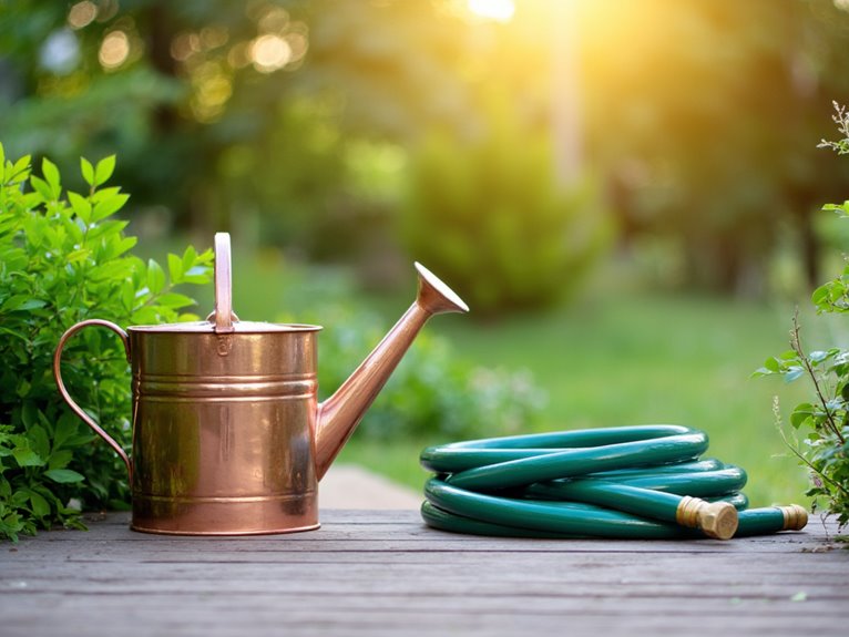 watering can vs hose