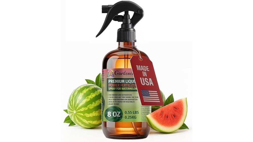watermelon fertilizer spray solution
