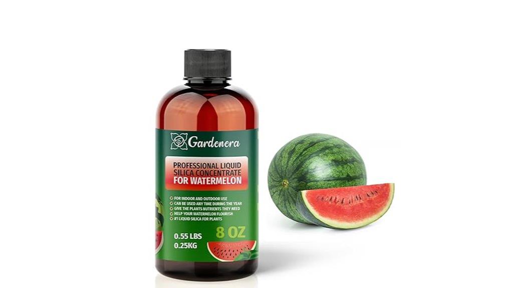 watermelon plant silica supplement
