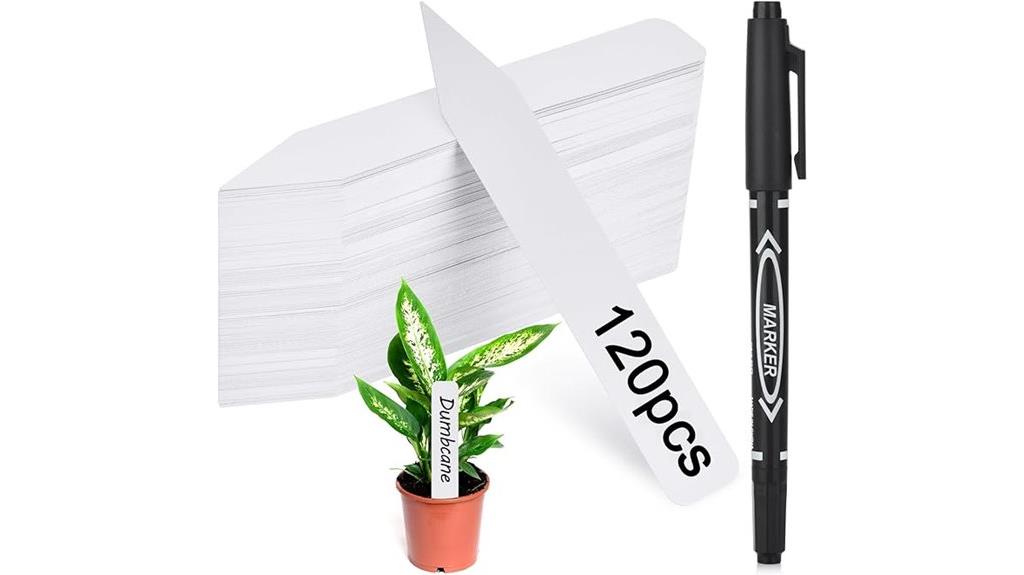 waterproof garden markers set