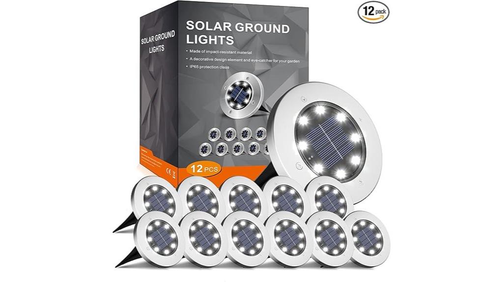 waterproof outdoor solar lights