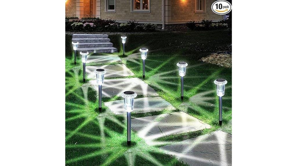 waterproof pathway stake lights