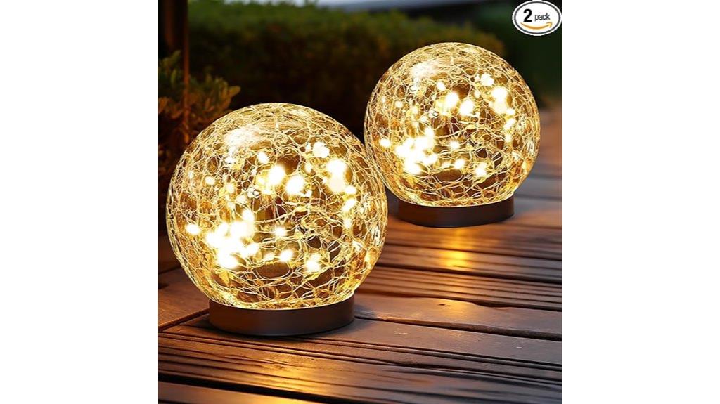 waterproof solar garden lights