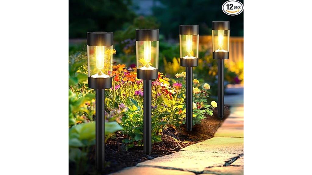 waterproof solar landscape lights