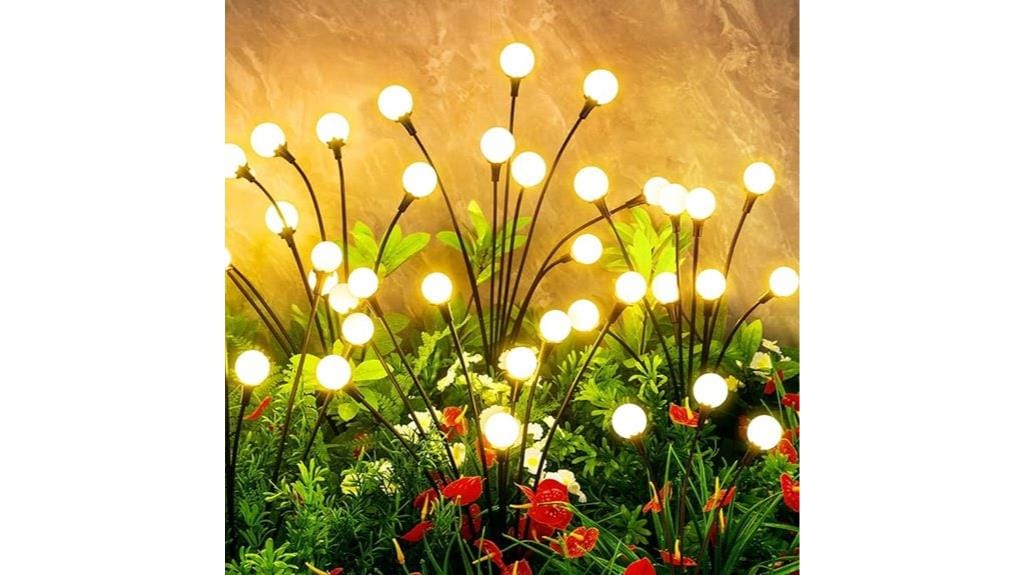 waterproof solar outdoor lights