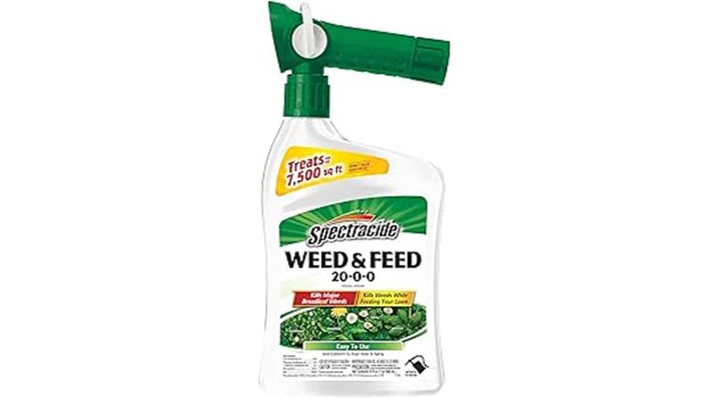 weed and feed spray