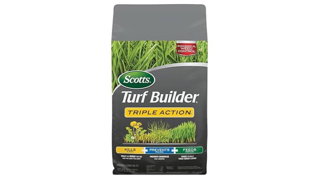 weed killer and fertilizer