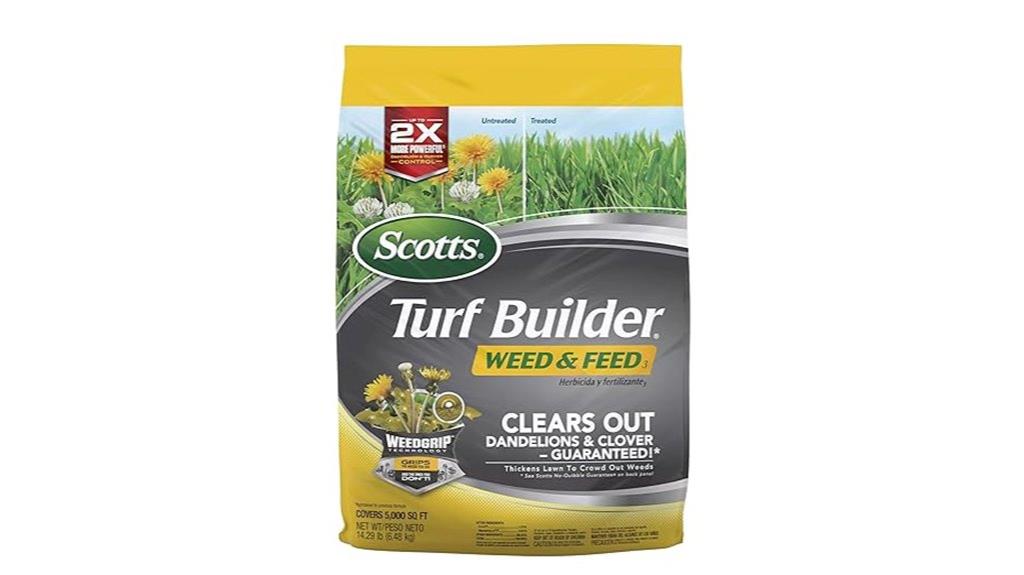 weed killer and fertilizer