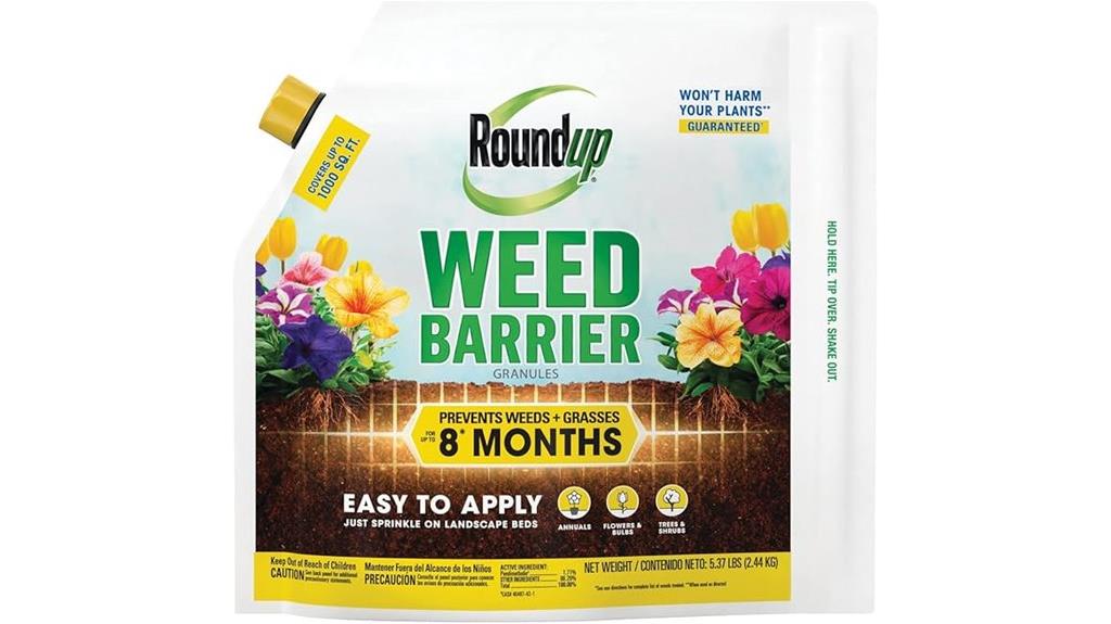 weed prevention granules offered
