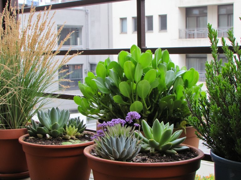 wind resistant balcony plants