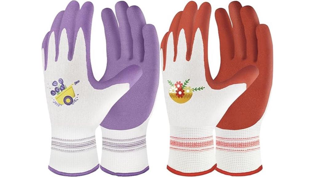 women s gardening gloves set