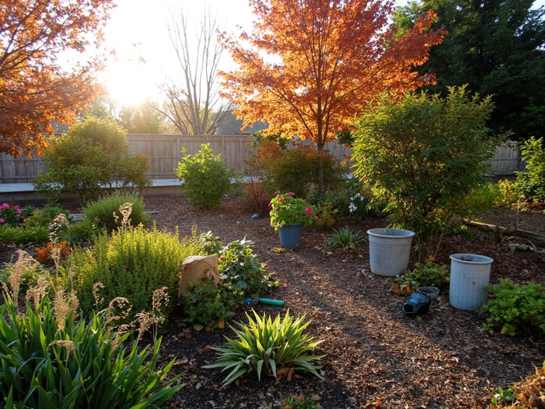 adapting garden care seasons